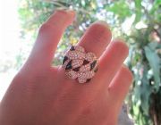 Natural Diamond,Diamond Gemstones Ring,Diamond Ring,Yellow Gold Ring -- Jewelry -- Pampanga, Philippines