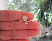 Natural Diamond,Diamond Ring,White Gold Ring,Engagement Ring -- Jewelry -- Pampanga, Philippines