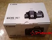 CANON EOS DSLR CAMERAS, CANON EOS 70D, DSLR, SLR, Canon 70D, Brandnew, Original 3yrs Canon Phil. -- All Camera -- Metro Manila, Philippines