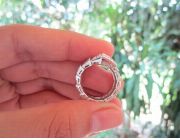 Natural Diamond,Diamond Ring,Diamond Serpent Ring,White Gold Ring -- Jewelry -- Pampanga, Philippines