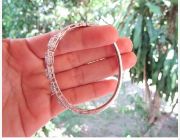 Natural Diamond,Diamond Bangle,Diamond Bracelet Bangle,White Gold Bangle -- Jewelry -- Pampanga, Philippines