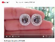 Natural Diamond,Black Diamond,Diamond Earrings,Black Diamond Earrings -- Jewelry -- Pampanga, Philippines