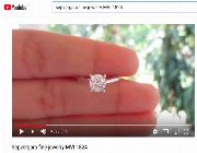 Natural Diamond,Diamond Ring,Engagement Ring,White Gold Ring -- Jewelry -- Pampanga, Philippines