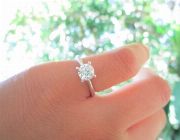Natural Diamond,Diamond Ring,Engagement Ring,White Gold Ring -- Jewelry -- Pampanga, Philippines