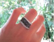 Natural Diamond,Black Diamond,Diamond Earrings Ring,Diamond Jewelry Set -- Jewelry -- Pampanga, Philippines