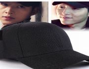 Baseball Cap Plain Black -- Hats & Headwear -- Zambales, Philippines