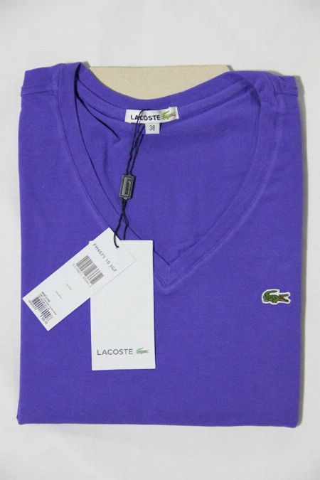 Lacoste V Neck T Shirt For Women - Lacoste Vneck Women [ Clothing ...
