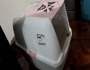 Pets Litter Box Pre-loved Catit Hooded Cat Pan Blue Pink -- Pet Accessories -- Pasig, Philippines