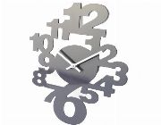 Decorative Style Color Number Fry Frying Pan Silver Wall Clock Wallclock -- All Home Decor -- Metro Manila, Philippines