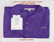 LACOSTE T SHIRT FOR WOMEN - LACOSTE 5 BUTTONS LADIES T SHIRT -- Clothing -- Metro Manila, Philippines