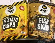 Irvin's Salted Egg Potato Chips and Fish Skin -- Food & Beverage -- Metro Manila, Philippines