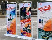 Door Type Banner Stand Tarpaulin Tarp Standee Outdoor 60 x 160 80x180 Indoor Frame -- Advertising Services -- Quezon City, Philippines