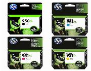 HP 950XL Black and 951XL Cyan Magenta Yellow ink cartridges -- Printers & Scanners -- Paranaque, Philippines