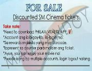 Cinema Sine Tickets Cinema tickets Philam Vitality -- Event Tickets -- Metro Manila, Philippines