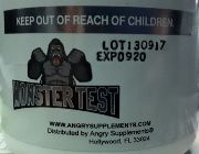 Monster Test Testosterone Libido Booster Supplement 120 Caps sex drive -- Natural & Herbal Medicine -- Paranaque, Philippines