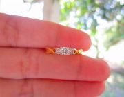 Natural Diamond, Diamond Ring, White Yellow Gold, Two Tone Ring -- Jewelry -- Pampanga, Philippines