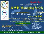 COSH Training Now -- Seminars & Workshops -- Mandaluyong, Philippines