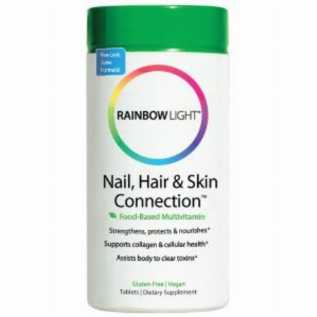Rainbow Light, Nail, Hair & Skin Connection, Food-Based Formula, 60 Tablets. -- Nutrition & Food Supplement Metro Manila, Philippines