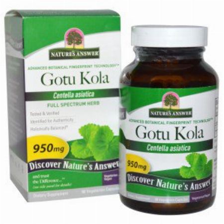 Nature's Answer, Gotu Kola, 950 mg, 90 Vegetarian Capsules -- Nutrition & Food Supplement Metro Manila, Philippines