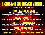 Sound System Rental -- Rental Services -- Metro Manila, Philippines