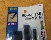 Kakuri Rigoro Japanese Chisel NOMI OIRE (Set of 3) -- Home Tools & Accessories -- Metro Manila, Philippines