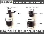 Grill Snaps ,Speaker Lock , Grill Snaps ,The Garage Manila , DIY Speaker -- Sticker & Decals -- Metro Manila, Philippines