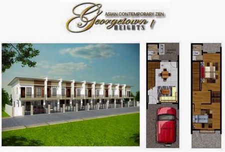 FOR SALE: GEORGETOWN MOLINO BACOOR ST. FRANCIS MODEL (BRAND NEW) -- House & Lot -- Bacoor, Philippines