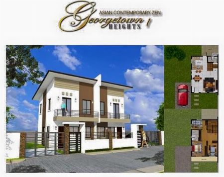 FOR SALE: GEORGETOWN MOLINO BACOOR ST. MICHAEL MODEL (BRAND NEW) -- House & Lot Bacoor, Philippines