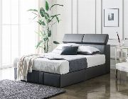 Head Rest Bed Frame including Mattress -- Furniture & Fixture -- Quezon City, Philippines