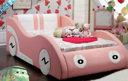 Kiddie Car Style Bed Frame including Mattress -- Furniture & Fixture -- Quezon City, Philippines