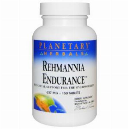 Planetary Herbals, Rehmannia Endurance, 637 mg, 150 Tablets -- Nutrition & Food Supplement Metro Manila, Philippines