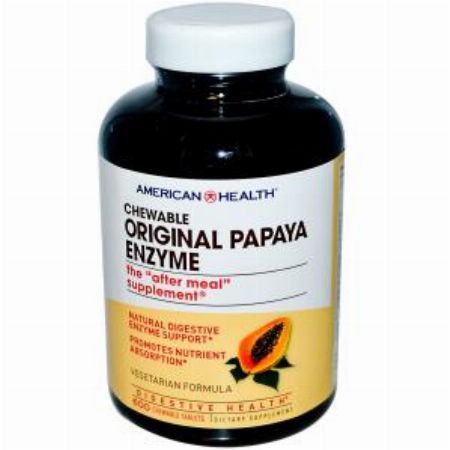 American Health, Original Papaya Enzyme, 600 Chewable Tablets -- Nutrition & Food Supplement Metro Manila, Philippines