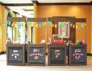 event styling, event coordination, party booths, food carts, gamebooths -- Birthday & Parties -- Metro Manila, Philippines