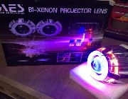 Car AES G1 DOUBLE ANGEL Red/Blue Devil PROJECTOR Light with HID BI-XENON -- Lights & HID -- Marikina, Philippines