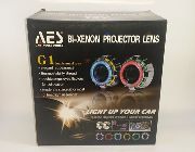Car AES G1 DOUBLE ANGEL Red/Blue Devil PROJECTOR Light with HID BI-XENON -- Lights & HID -- Marikina, Philippines