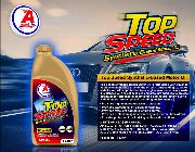 Top Speed Synthetic-Based Motor Oil Specialized Lubricants -- Cars & Sedan -- Quezon City, Philippines