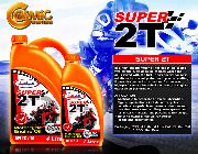 Cosmic Super 2T Two Stroke Motor Motorcycle Gasoline Engine Oil Lubricant -- Engine Bay -- Quezon City, Philippines