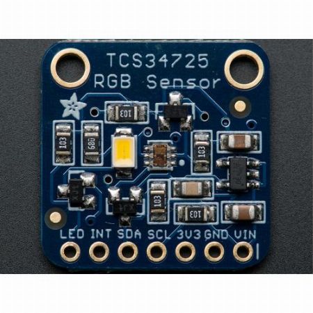 Color RGB Sensor with IR filter and White LED TCS34725 -- All Electronics -- Paranaque, Philippines