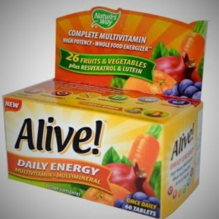 Nature's Way, Alive!, Daily Energy, 60 Tablets -- Nutrition & Food Supplement Metro Manila, Philippines