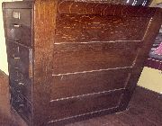 antique, hardwood, filing cabinet -- Office Furniture -- Muntinlupa, Philippines