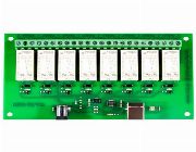 8 Channel Relay Module USB RLY 16 16Amp -- All Electronics -- Paranaque, Philippines