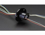 Slip Ring with Flange 22mm diameter 6 wires max 240V @ 2A -- All Electronics -- Paranaque, Philippines
