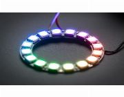 NeoPixel Ring 16 x 5050 RGB LED with Integrated Drivers -- All Electronics -- Paranaque, Philippines