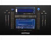 LCD Shield Kit 16x2 Character Display Only 2 pins used! - BLUE AND WHITE -- All Electronics -- Paranaque, Philippines
