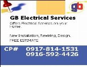 ELECTRICAL SERVICES -- Architecture & Engineering -- Metro Manila, Philippines