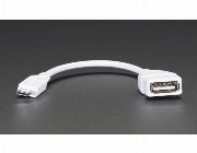 USB OTG Host Cable MicroB OTG male to A female -- All Electronics -- Paranaque, Philippines
