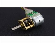 Micro Metal Geared Stepper Motor-12V 0-6kg-cm -- All Electronics -- Paranaque, Philippines