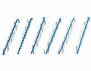 Headers 0.1? (2.54 mm) Arduino Male Pin Straight Blue 10pcs -- All Electronics -- Paranaque, Philippines