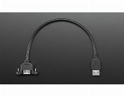 Panel Mount USB Cable A Male to A Female -- All Electronics -- Paranaque, Philippines