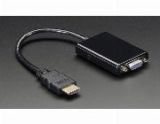 HDMI to VGA Video Adapter and 3.5mm Male / Male Stereo Cable -- All Electronics -- Paranaque, Philippines